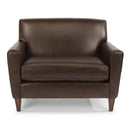  Flexsteel Digby Stationary Leather Chair 3966-101-740-70 IMAGE 1