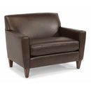  Flexsteel Digby Stationary Leather Chair 3966-101-740-70 IMAGE 2