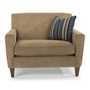  Flexsteel Digby Stationary Fabric Chair 5966-101-229-72 IMAGE 1
