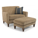  Flexsteel Digby Stationary Fabric Chair 5966-101-229-72 IMAGE 4