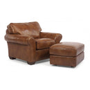  Flexsteel Vail Stationary Leather Chair 3305-10-469-84 IMAGE 2