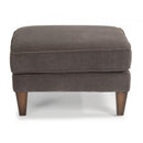  Flexsteel Digby Leather Ottoman 3966-08-023-02 IMAGE 1