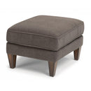  Flexsteel Digby Leather Ottoman 3966-08-023-02 IMAGE 3