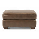  Flexsteel Thornton Leather Ottoman 3535-09-739-72 IMAGE 1