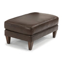  Flexsteel Digby Leather Ottoman 3966-09-740-70 IMAGE 2