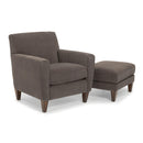  Flexsteel Digby Stationary Leather Chair 3966-10-023-02 IMAGE 4