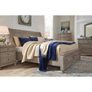  Size_Queen  -- Signature Design by Ashley Lettner Sleigh Bed with Storage IMAGE 6