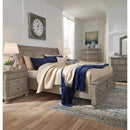  Size_Queen  -- Signature Design by Ashley Lettner Sleigh Bed with Storage IMAGE 7
