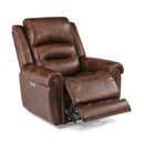  Flexsteel Oscar Power Fabric Recliner 1590-50PH-629-72 IMAGE 3