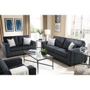  Manufacturer Color_Slate -- Signature Design by Ashley Altari Stationary Fabric Sofa IMAGE 5