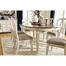  Signature Design by Ashley Oval Realyn Dining Table D743-35 IMAGE 6