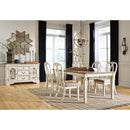  Signature Design by Ashley Realyn Dining Table D743-45 IMAGE 14