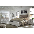  Size_Queen  -- Benchcraft Kanwyn Upholstered Panel Bed with Storage IMAGE 11