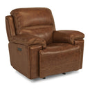  Flexsteel Fenwick Power Glider Leather Recliner 1659-54PH-204-72 IMAGE 2