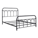  Size_Full  -- Nashburg B280-672 Full Metal Bed IMAGE 3