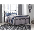  Size_Queen  -- Nashburg B280-681 Queen Metal Bed IMAGE 5