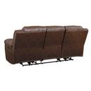  Manufacturer Color_Chocolate  Motion Type_Power Recline  -- Signature Design by Ashley Stoneland Reclining Leather Look Sofa IMAGE 3
