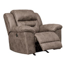  Manufacturer Color_Fossil  Motion Type_Power  -- Stoneland 3990598 Power Rocker Recliner IMAGE 3