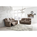  Manufacturer Color_Fossil  Motion Type_Reclining  -- Stoneland 3990594 Double Reclining Loveseat with Console IMAGE 5