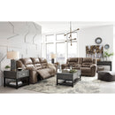  Manufacturer Color_Fossil  Motion Type_Reclining  -- Stoneland 3990594 Double Reclining Loveseat with Console IMAGE 9