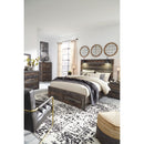  Size_Queen  -- Signature Design by Ashley Drystan Panel Bed with Storage IMAGE 7