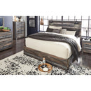  Size_King  -- Drystan B211B15 King Panel Bed with 2 Storage Drawers IMAGE 3