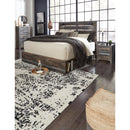  Size_King  -- Drystan B211B54 King Panel Bed with 4 Storage Drawers IMAGE 4
