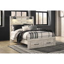  Size_Queen  -- Signature Design by Ashley Cambeck Panel Bed with Storage IMAGE 5