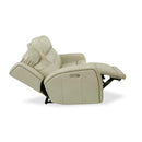  Flexsteel Grant 1480-60PH Power Reclining Loveseat with Power Headrests - Ivory IMAGE 4