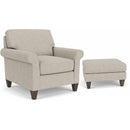  Flexsteel Westside 5979-08 Fabric Ottoman - Driftwood IMAGE 4