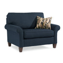  Flexsteel Westside 5979-101 Chair and a Half - Navy IMAGE 1