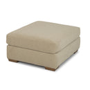  Flexsteel Collins 7107-092 Square Cocktail Ottoman - Macadamia IMAGE 1