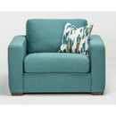  Flexsteel Collins 7107-10 Chair - Peacock IMAGE 1