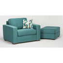  Flexsteel Collins 7107-10 Chair - Peacock IMAGE 3