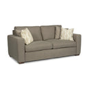  Flexsteel Collins 7107-30 Two-Cushion Sofa - Teak IMAGE 2