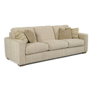  Flexsteel Collins 7107-32 Large Three-Cushion Sofa - Sand IMAGE 2