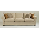  Flexsteel Randall 7100-32 Large Three-Cushion Sofa - Sand IMAGE 1
