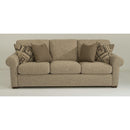  Flexsteel Randall 7100-31 Three-Cushion Sofa - Dusk IMAGE 1