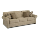  Flexsteel Randall 7100-31 Three-Cushion Sofa - Dusk IMAGE 2