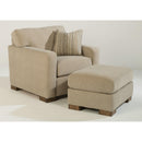  Flexsteel Bryant B3399-08 Ottoman - Dove Grey IMAGE 4