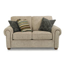 Flexsteel Carson 7936-20 Loveseat - Stone IMAGE 1