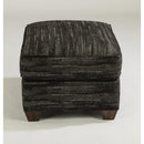  Flexsteel Carson 7937-08 Ottoman - Black IMAGE 2