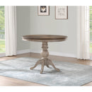  Flexsteel Round Plymouth Counter Height Dining Table with Pedestal Base W1147-836 IMAGE 3