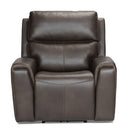  Flexsteel Jarvis 1828-50PH Power Recliner with Power Headrest - Mocha IMAGE 1
