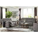  Manufacturer Color_Slate  -- Signature Design by Ashley Next Gen DuraPella Power Leather Look Recliner IMAGE 11