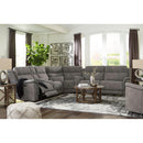  Manufacturer Color_Slate  -- Signature Design by Ashley Next Gen DuraPella Power Leather Look Recliner IMAGE 12
