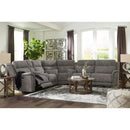  Manufacturer Color_Slate  -- Signature Design by Ashley Next Gen DuraPella Power Reclining Leather Look Loveseat with Console IMAGE 17