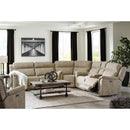  Manufacturer Color_Sand  -- Next-Gen DuraPella 5930218 Power Reclining Loveseat with Console and Adjustable Headrest IMAGE 15