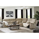  Manufacturer Color_Sand  -- Next-Gen DuraPella 5930218 Power Reclining Loveseat with Console and Adjustable Headrest IMAGE 17