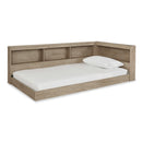  Size_Twin  -- Signature Design by Ashley Oliah Bookcase Bed with Storage IMAGE 1